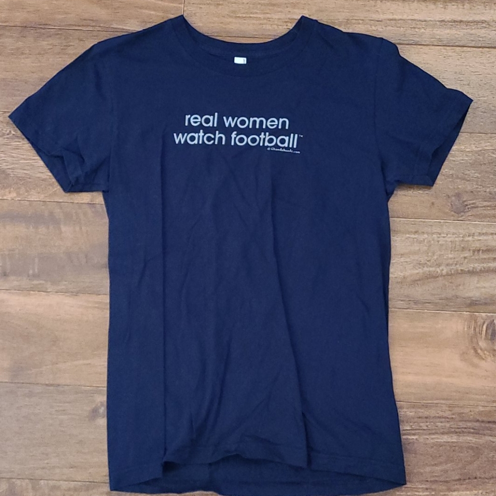 Real Women Watch Football shirt - XL runs small